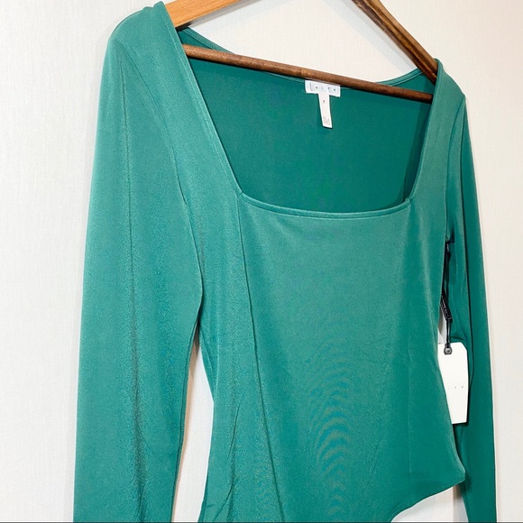 LEITH dark green bodysuit - Picture 3 of 5